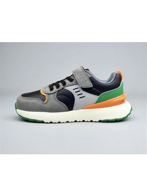 Bags Shoes Cool Wendy-Flt 31/36 Çocuk Unisex Cırtlı Sneaker Spor Günlük Ayakkabı