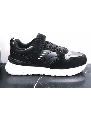 Cool Wendy-Flt 31/36 Çocuk Unisex Cırtlı Sneaker Spor Günlük Ayakkabı