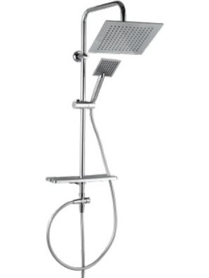 Sukar Atlas Chrome Robot Set+Kumbo Soap Holder