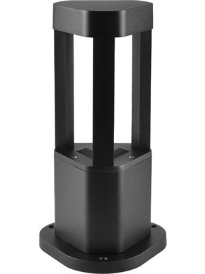 Nevo 30 cm Bahçe Direk Armatür Siyah NW600-1