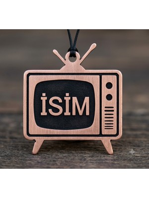 Yerlikaya Bakır Televizyon Isim Sembol Saf Bakır Kolye