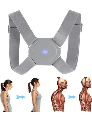 3D Sepetim Sensörlü Dik Duruş Korsesi Şarjlı Titreşimli