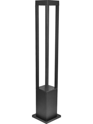 Nevo 80 cm Bahçe Direk Armatür Siyah NW601-3