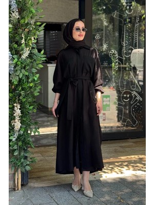 Miss Dalida Ipek Keten Kap 2268576 Siyah