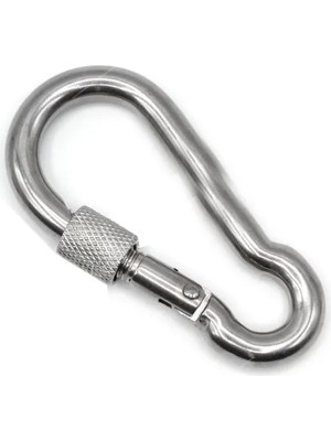 AyrStore Köpek Bahçe Bağlama Yaylı Karabina Vidalı 4 mm