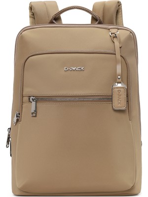 Derimod D-Pack Unisex Bej Sırt Çantası 26SBD30296F