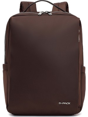 Derimod D-Pack Unisex Kahverengi Sırt Çantası 26SBD30286F