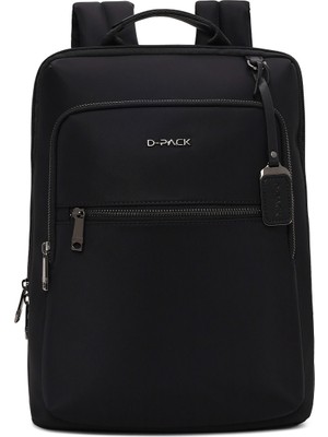 Derimod D-Pack Unisex Siyah Sırt Çantası 26SBD30296F