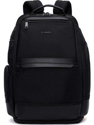 Derimod D-Pack Unisex Siyah Sırt Çantası 26SBD30256F