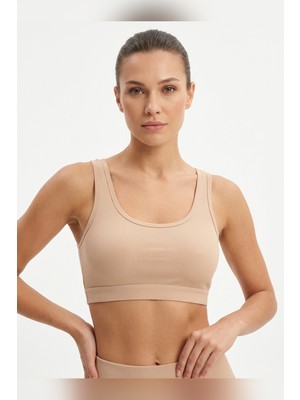 Kalın Askılı Çıkarılabilir Pedli Fitilli Pamuk Toparlayıcı Büstiyer Bralet Crop Atlet Siyah Beyaz Ten