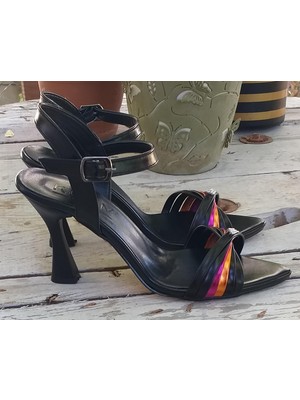 Bags Shoes Kuum K151678 Topuklu Abiye Ayakkabı