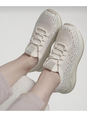 Guja 25Y388 Taşlı Yüksek Taban Kadın Sneaker Spor Ayakkabı