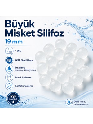 Karahanbey 19 mm Büyük Misket Silifoz 1 kg Nsf 701007112
