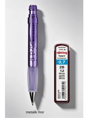0.7 mm Serve Deep Uçlu Kalem + 0.7 Rotring Uç Seti