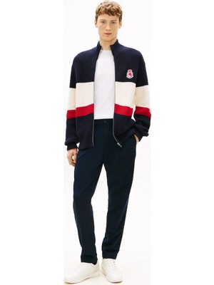 Tommy Hilfiger Erkek Lacivert Tommy Hilfiger Rwb Rıb Chest Strıpe, Dw5 Lacivert Erkek Ceket