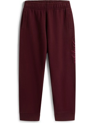 Tommy Hilfiger Kadın / Kız Bordo Tommy Hilfiger Scrıpt Terry Sweatpa, Xıh Bordo Kadın Eşofman Altı