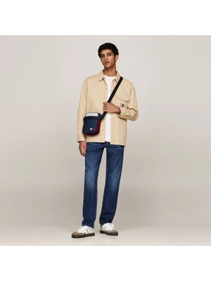 Tommy Hilfiger Erkek Lacivert Tommy Hilfiger Tjm Freshman Reporte, 0gy Lacivert Erkek Çapraz Çanta