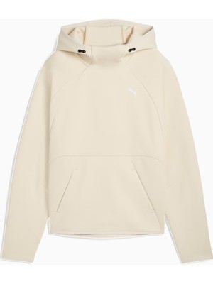 Puma Kadın / Kız Krem Puma Evostrıpe Comfort Hoodie Kadın Krem Hoodie