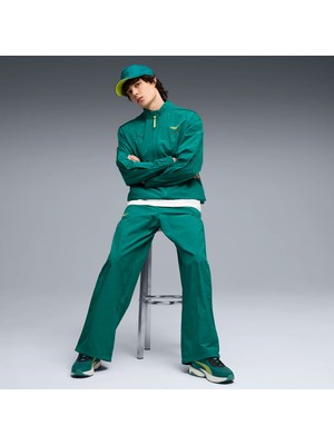 Puma Erkek Yeşil Puma Amf1 T7 Oversized Jacket Yeşil Erkek Ceket