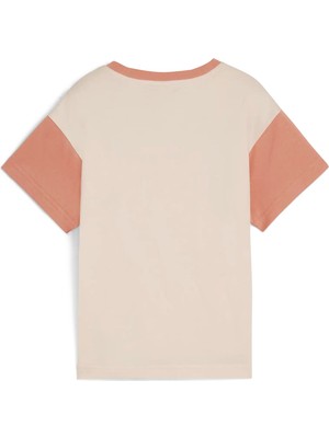 Puma Kadın / Kız Pembe Puma Classıcs Fc Tee Pembe Kız Çocuk T-Shirt & Polo