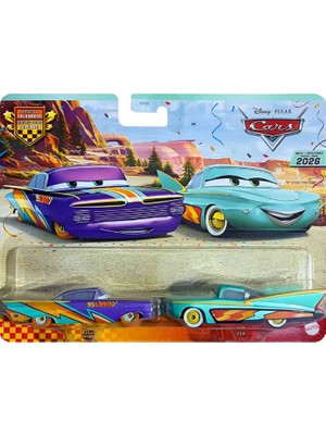 Hot Wheels Disney Pixar - 25.yıl Özel Seri Ikili Karakter Araçlar Ramone And Flo 2026