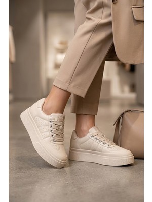 Badilli Solmaz BDLZ2011 Vizon Kadın Sneaker