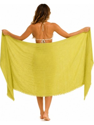 Mulberry Müslin Peştemal Plaj Havlusu %100 Pamuk 90X180 cm Hafif ve Hızlı Kuruyan