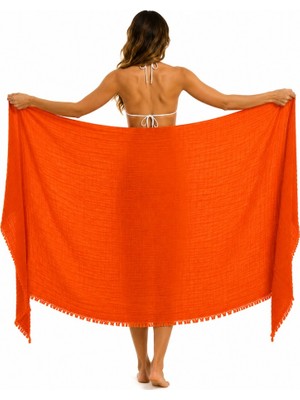 Mulberry Müslin Peştemal Plaj Havlusu %100 Pamuk 90X180 cm Hafif ve Hızlı Kuruyan