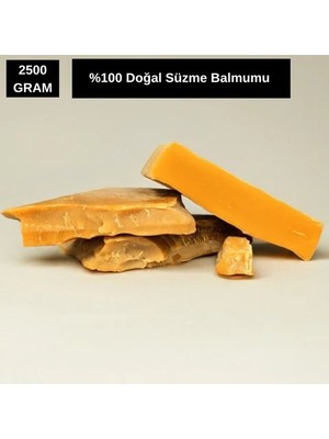 Solea Studio %100 Doğal Süzme Balmumu (2.5 Kg) - Katkısız ve Saf