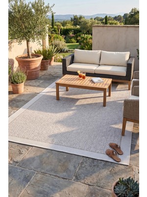 Beyome Sisal Plus Hasır Dokuma Halı | Kaymaz Taban | Makinede Yıkanabilir | Balkon, Teras, Hol, Mutfak ve Salon Için