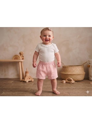 Babydoll Şort Divo Pembe