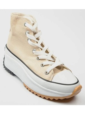 Bags Shoes Bulldozer 231905 Kadın Yüksek Taban Uzun Konçlu Sneaker Spor Ayakkabı