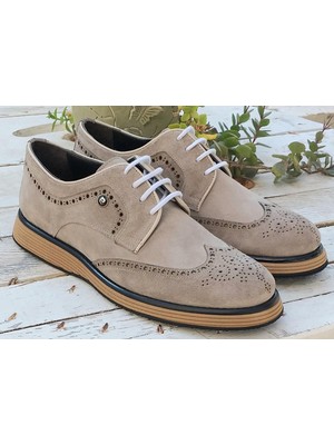 Bags Shoes Pierre Cardin Pce-16533 Erkek Hakiki Süet Deri Premium Oxford Ayakkabı