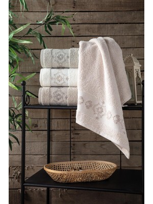 Pupilla Cotton Solita El-Yüz Havlu 50X90CM 4'lü Paket