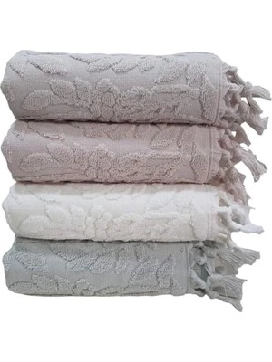 Pupilla Jakarlı Bukle Arnica El-Yüz Havlu 50X90CM 4'lü Paket