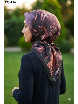 Velscarfs Soft Pamuk Parla Eşarp (Siyah) 223-116