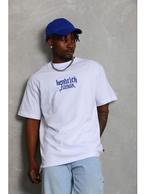 Vexor Erkek Baskılı T-Shirt Kısa Kol Bisiklet Yaka Regular Fit Tişört - Beyaz