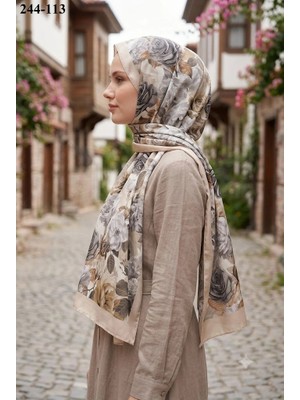 Sharell Soft Pamuk Şal (Bej Serisi) 244-113