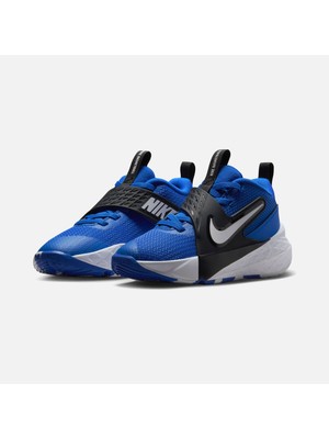 Nike Team Hustle D 12 Ps Çocuk Mavi  Basketbol Ayakkabısı -  Lastik Bagcıklı ve Cırtlı - HF6280-400
