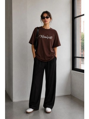 Tiffany & Tomato Manifest Taşlıi Basic Tişört