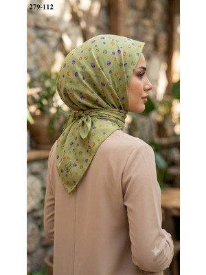 Sharell Desenli Soft Pamuk Eşarp 279-112