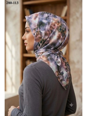 Sharell Desenli Soft Pamuk Eşarp 280-113