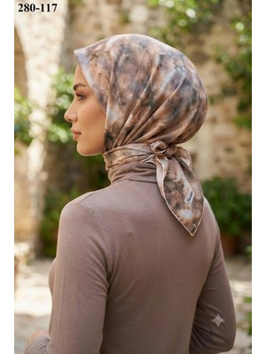 Sharell Desenli Soft Pamuk Eşarp 280-117