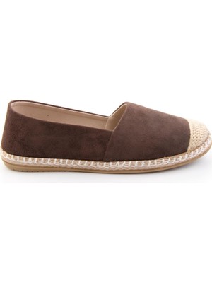 Bambi Kahve  Kadın Espadril K01125010372