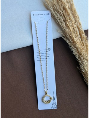 Azra Butik Çelik Kolye