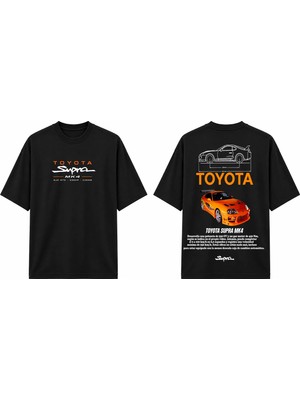 Tomris Dtg Baskı Supra  Jdm Oversize T-Shirt