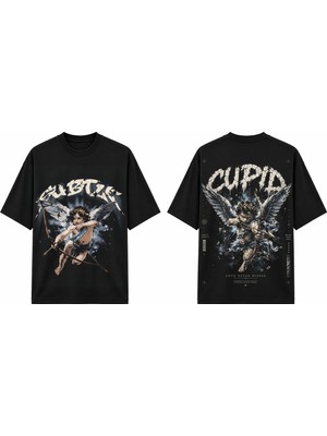 Tomris Dtg Baskı Subtle Cupid Oversize T-Shirt