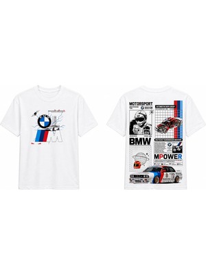 Tomris Dtg Baskı E30 M3 Racing Oversize T-Shirt