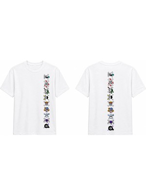 Tomris Dtg Baskı One Piece Jolly Roger Minimal Anime Streetwear Oversize T-Shirt