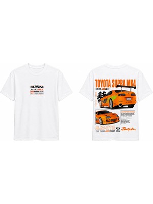 Tomris Dtg Baskı T. Supra Mk4  Oversize T-Shirt